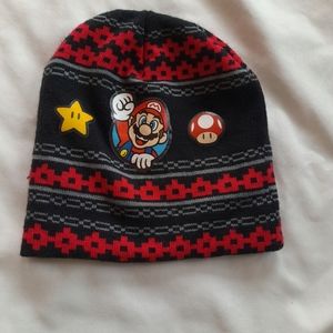 Mario beanie one size clean
